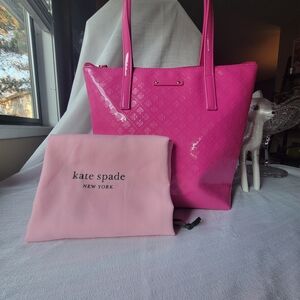 Kate Spade Emerald Avenue Jeralyn Snapdragon Pink Tote